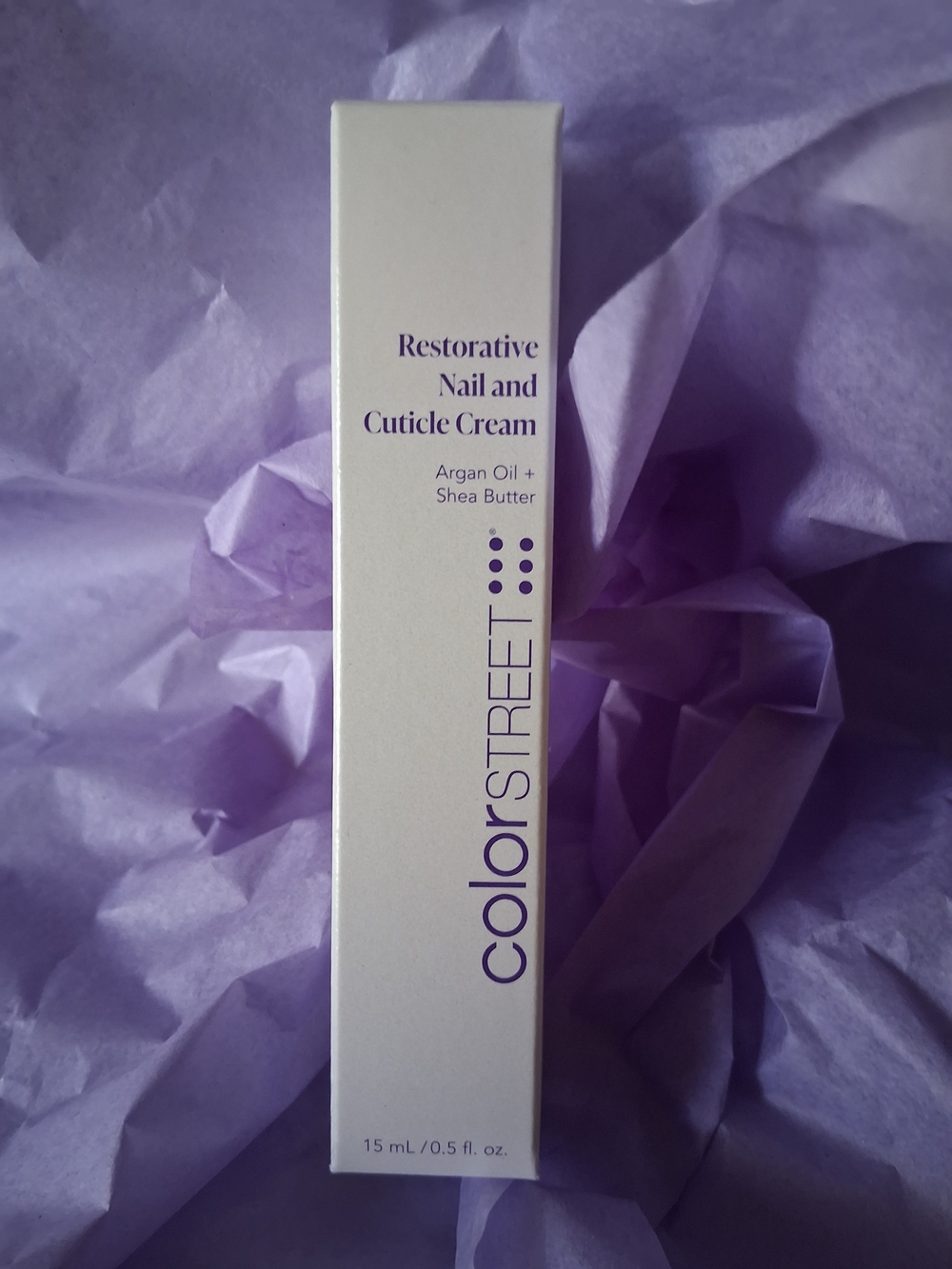 Color Street Restorative Nail & Cuticle Cream – Lavender